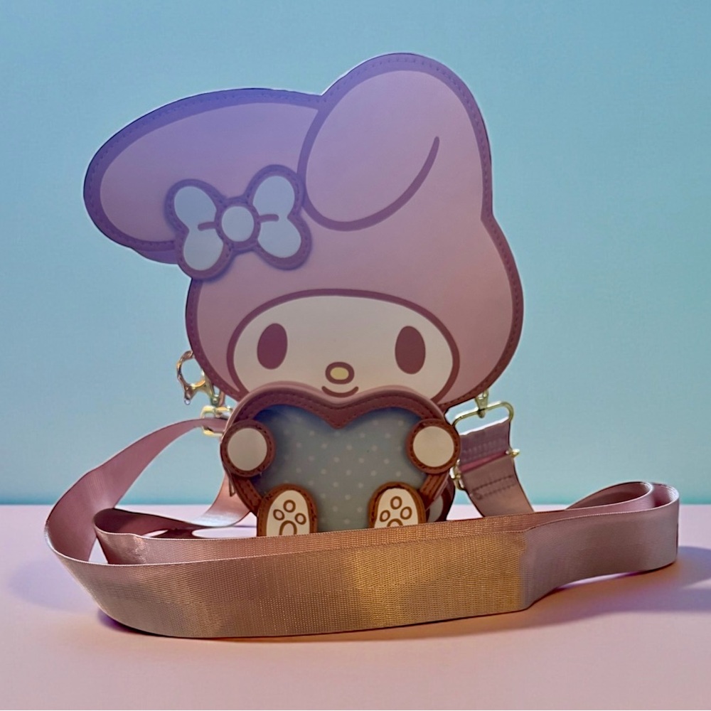 My Melody Heart Crossbody Bag